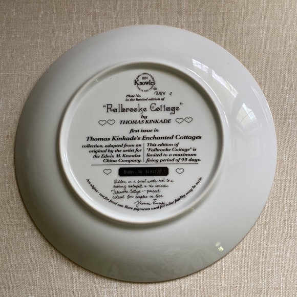 Thomas Kinkade Collector Plate - Picture 2 of 2